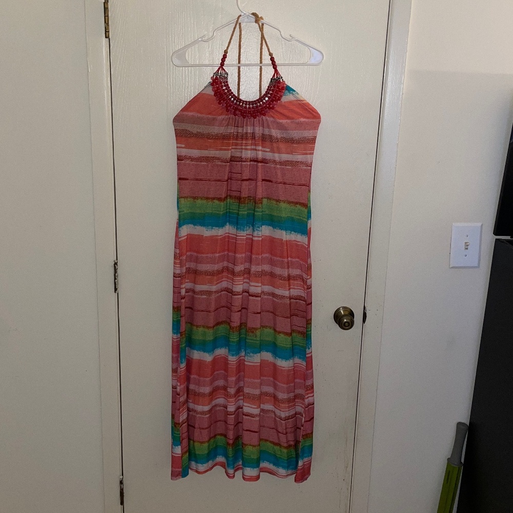 Multi Colored Maxi Dress